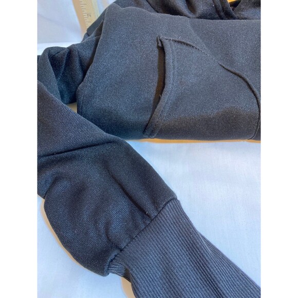 Hoodie, Retro Goth Unisex Black Costume Size medium NWOT - Picture 9 of 11